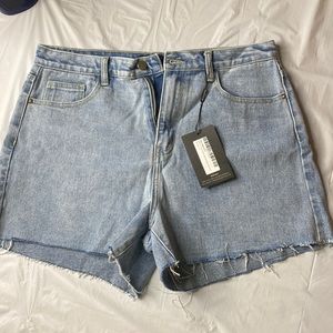 PLT new jean shorts